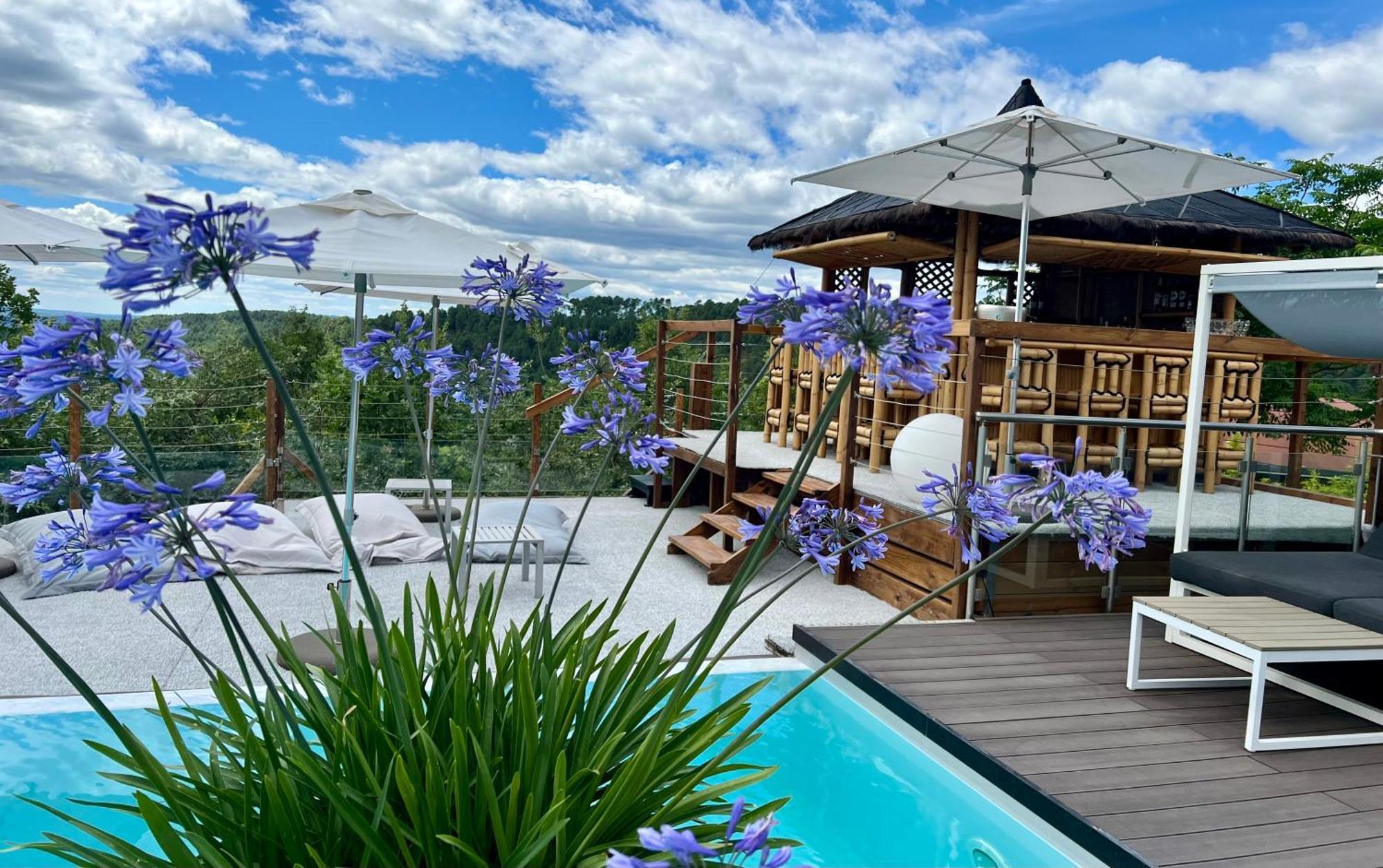 Domaine De Chalveches Hotel Spa 4* Faugeres  المظهر الخارجي الصورة